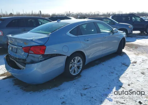 2014 Chevrolet Impala 1Lt из США, поврежденный, VIN 1G1115SLXEU100671